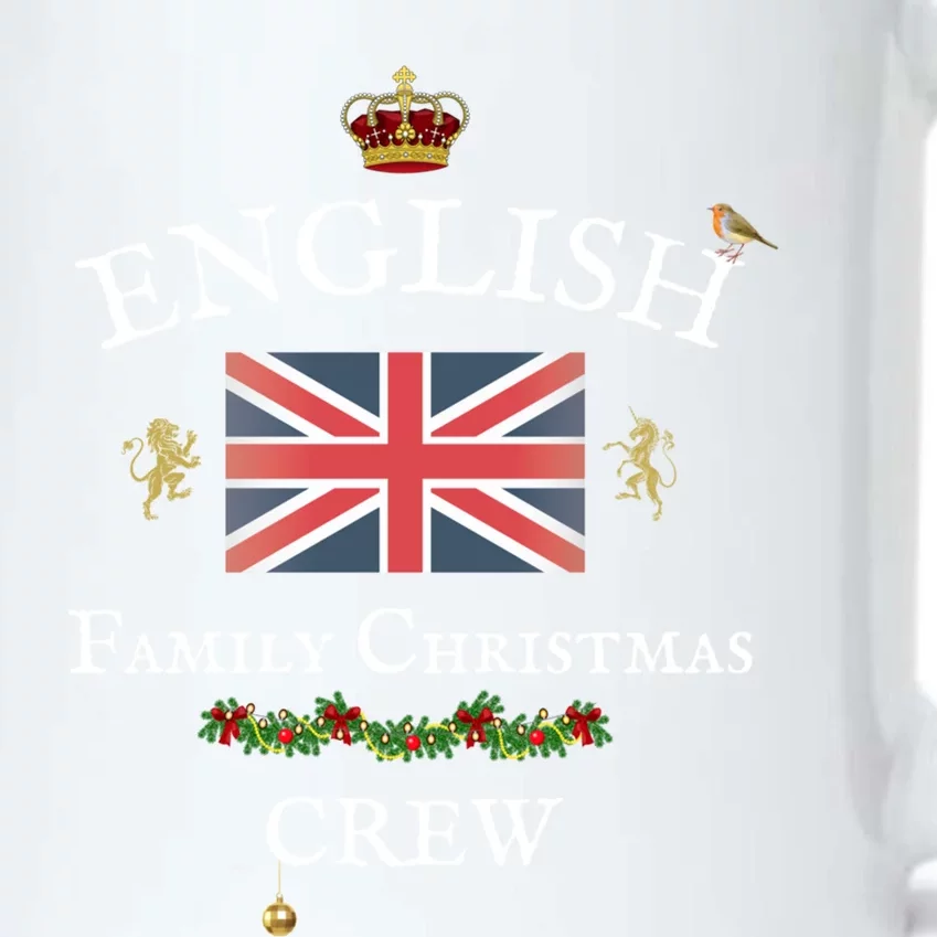 British Family Christmas Crew Union Jack Flag United Kingdom Cool Gift Black Color Changing Mug