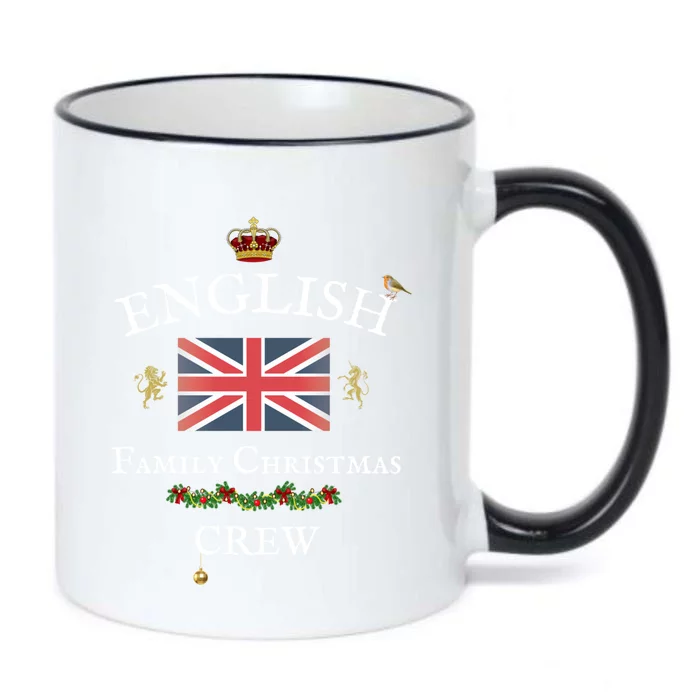 British Family Christmas Crew Union Jack Flag United Kingdom Cool Gift Black Color Changing Mug