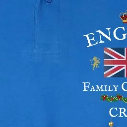 British Family Christmas Crew Union Jack Flag United Kingdom Cool Gift Softstyle Adult Sport Polo