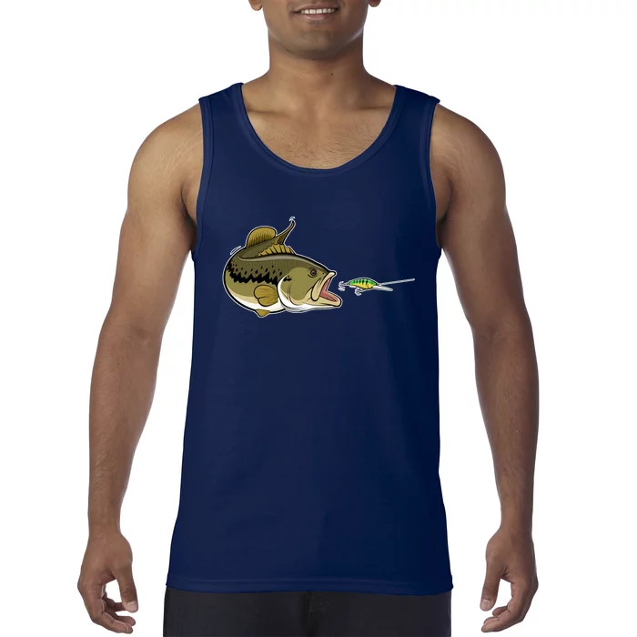 Bass Fish Chasing Lure Hook Fishing Fan Tank Top