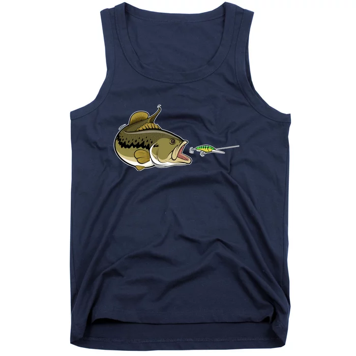 Bass Fish Chasing Lure Hook Fishing Fan Tank Top