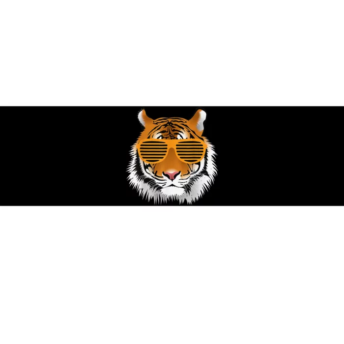 Birthday for Cool Tiger Striped Animal Theme Part Bumper Sticker