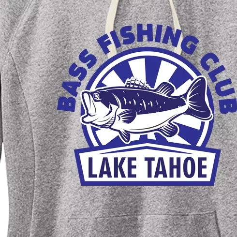 Bass Fishing Club Lake Tahoe Women's Fleece Hoodie