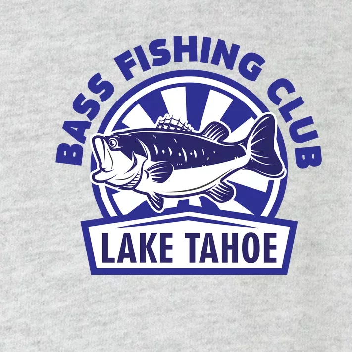 Bass Fishing Club Lake Tahoe Toddler Long Sleeve Shirt