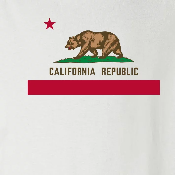 Bear Flag California Republic State Flag Of California Toddler Long Sleeve Shirt