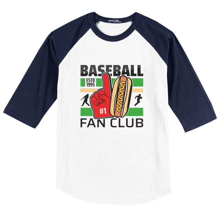 Baseball Fan Club Home Run Attire Baseball Sleeve Shirt