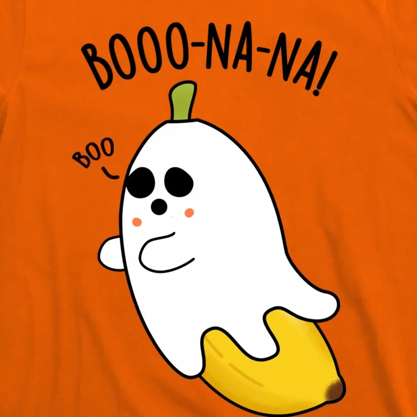 Boonana Funny Cute Banana Ghost Halloween Banana Lover Gifts T-Shirt