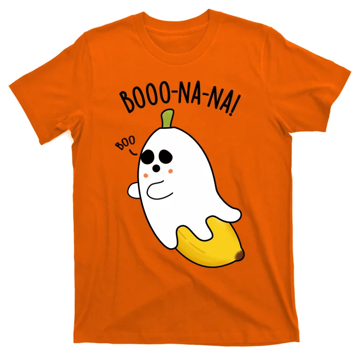 Boonana Funny Cute Banana Ghost Halloween Banana Lover Gifts T-Shirt