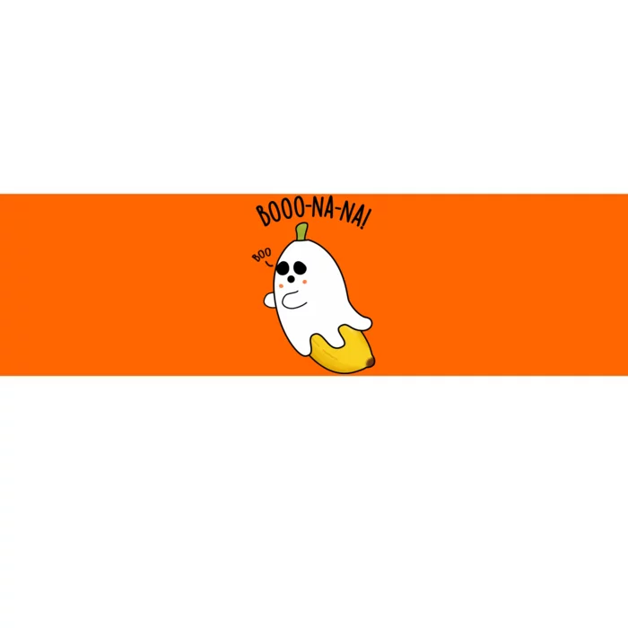 Boonana Funny Cute Banana Ghost Halloween Banana Lover Gifts Bumper Sticker