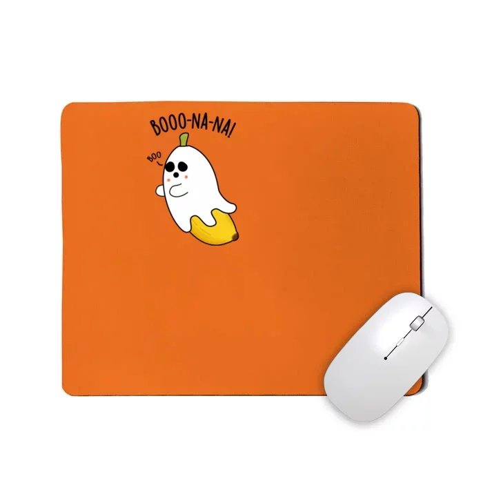 Boonana Funny Cute Banana Ghost Halloween Banana Lover Gifts Mousepad