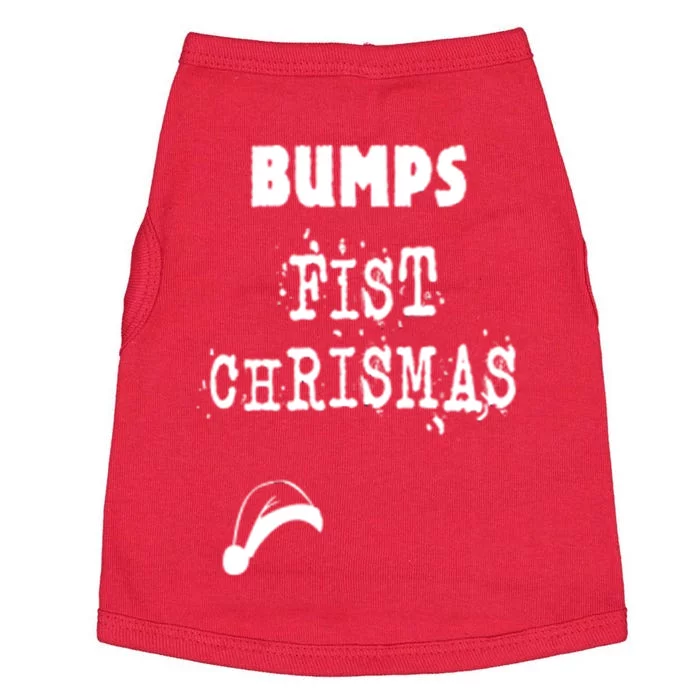 Bumps Fist Christmas Doggie Tank