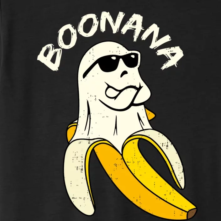 Boonana Funny Cute Banana Ghost Halloween Banana Lover Gifts ChromaSoft Performance T-Shirt