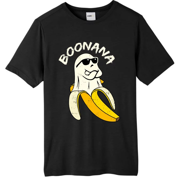 Boonana Funny Cute Banana Ghost Halloween Banana Lover Gifts ChromaSoft Performance T-Shirt