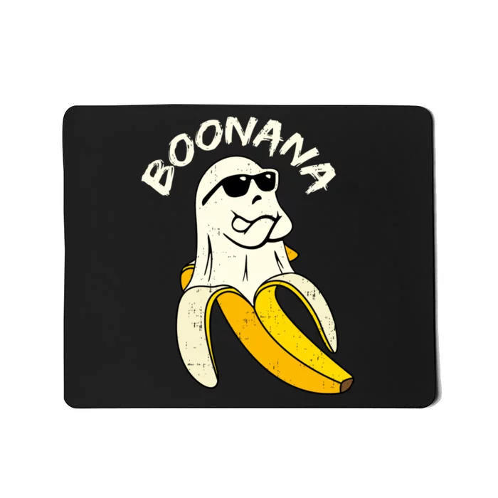 Boonana Funny Cute Banana Ghost Halloween Banana Lover Gifts Mousepad