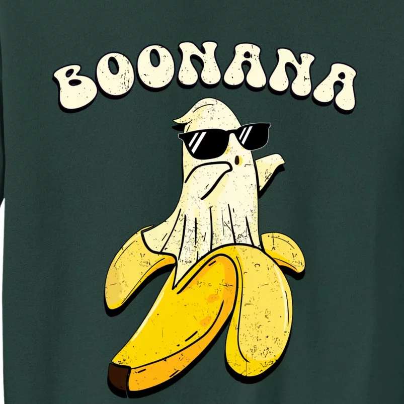 Boonana Funny Cute Banana Ghost Halloween Banana Lover Gifts Sweatshirt