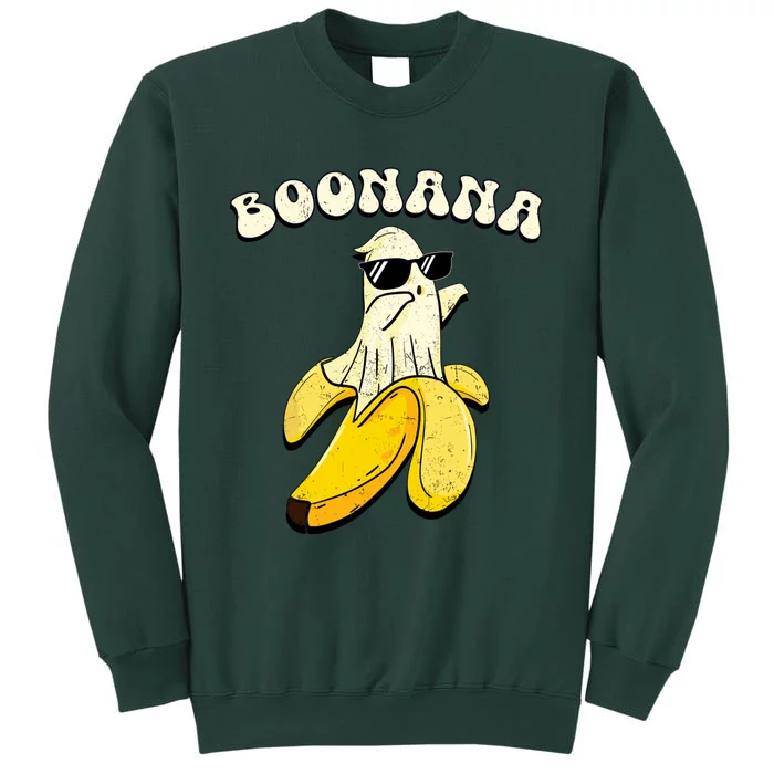 Boonana Funny Cute Banana Ghost Halloween Banana Lover Gifts Sweatshirt