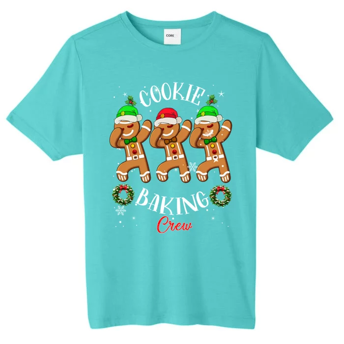 Baking Family Christmas Gingerbread Team Cookie Baking Crew Gift ChromaSoft Performance T-Shirt