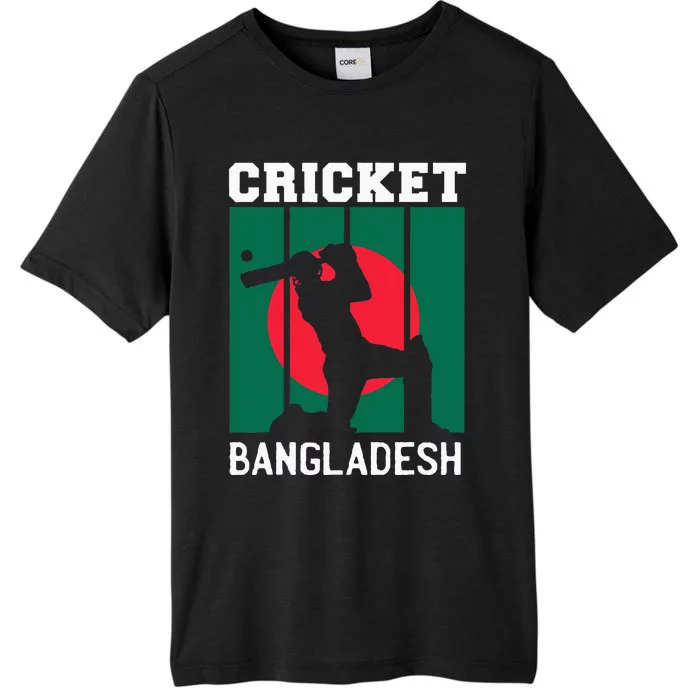 Bangladesh Flag Cricket 2024 Fans Player Coach ChromaSoft Performance T-Shirt