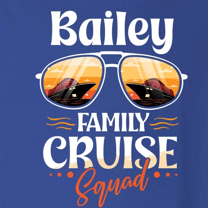 Bailey Family Cruise Squad Personalized Bailey Vacation Gift Toddler Long Sleeve Shirt