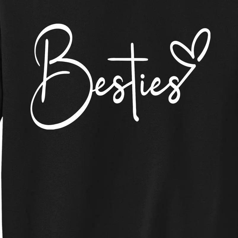 Best Friend Cute Besties Tall Sweatshirt