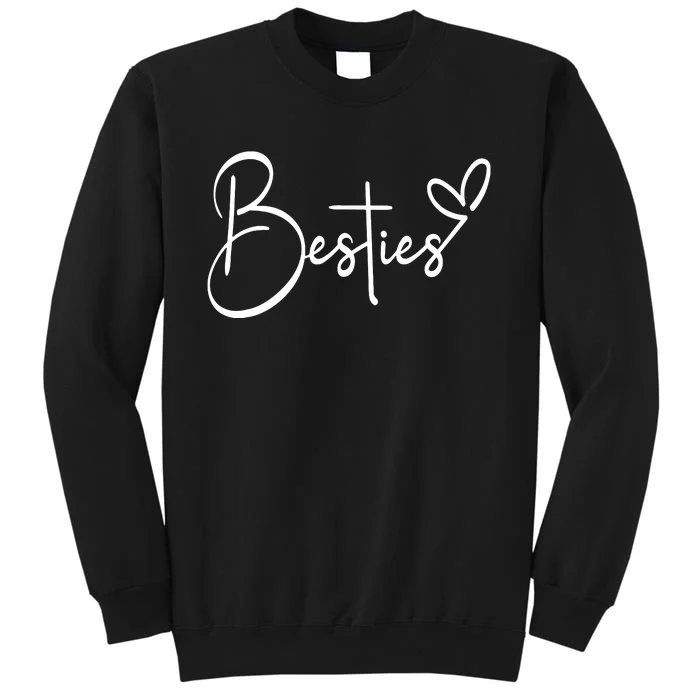 Best Friend Cute Besties Tall Sweatshirt