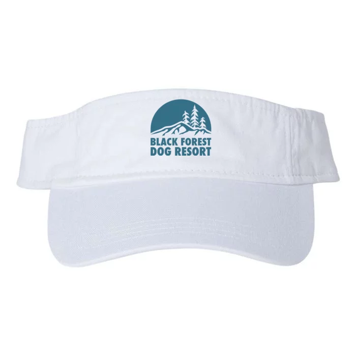 Black Forest Dog Resort Valucap Bio-Washed Visor