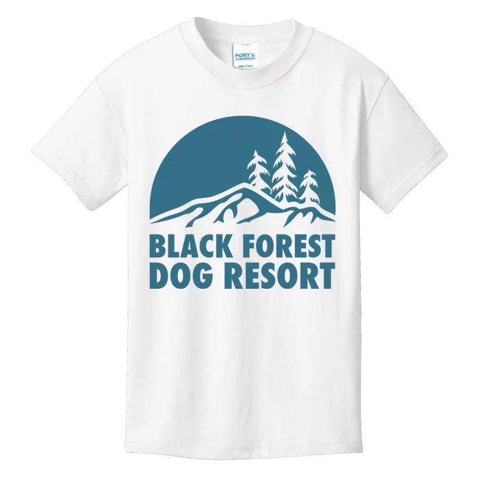 Black Forest Dog Resort Kids T-Shirt