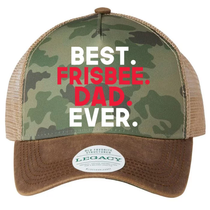 Best Frisbee Dad Ever Frisbee Dad Great Gift Legacy Tie Dye Trucker Hat