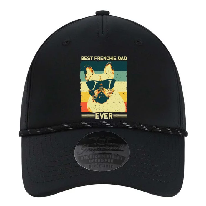 Best Frenchie Dad Design Father French Bulldog Lovers Performance The Dyno Cap