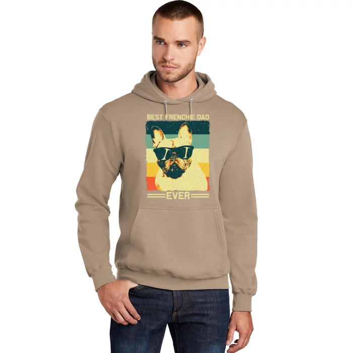 Best Frenchie Dad Design Father French Bulldog Lovers Hoodie