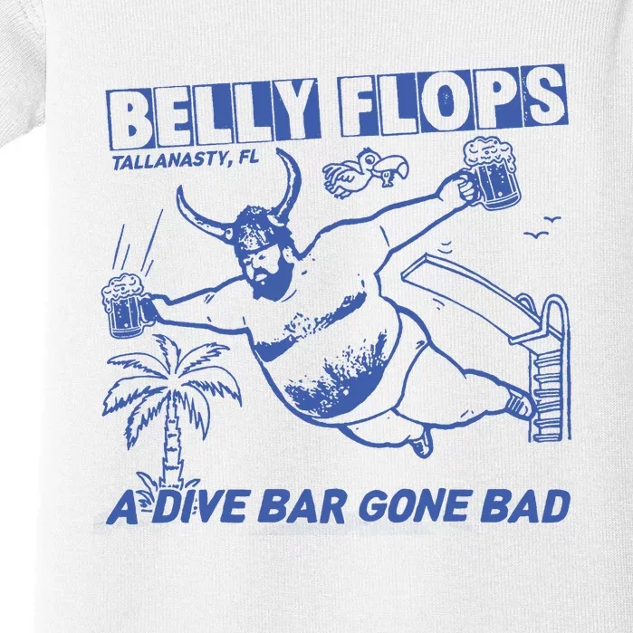 Belly Flops Dive Bar Baby Bodysuit