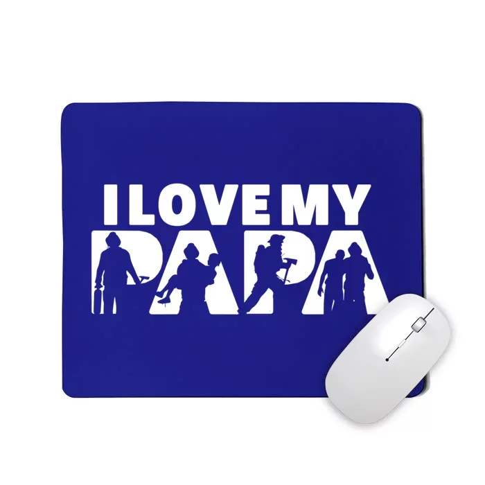 Best Firefighter Dad Ever I Love My Dad Fathers Day Meaningful Gift Mousepad