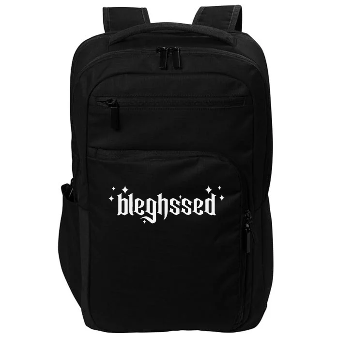 Bleghssed Funny Death Metal Deathcore Blegh Impact Tech Backpack