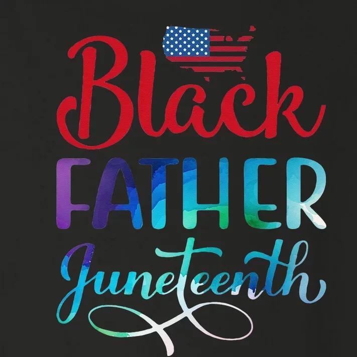 Black Father Day Gift Juneteenth Toddler Long Sleeve Shirt