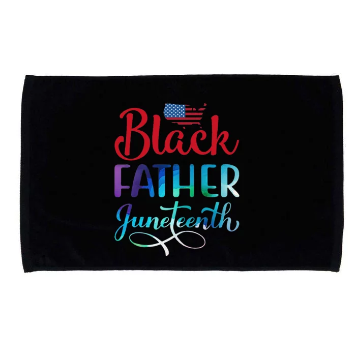 Black Father Day Gift Juneteenth Microfiber Hand Towel