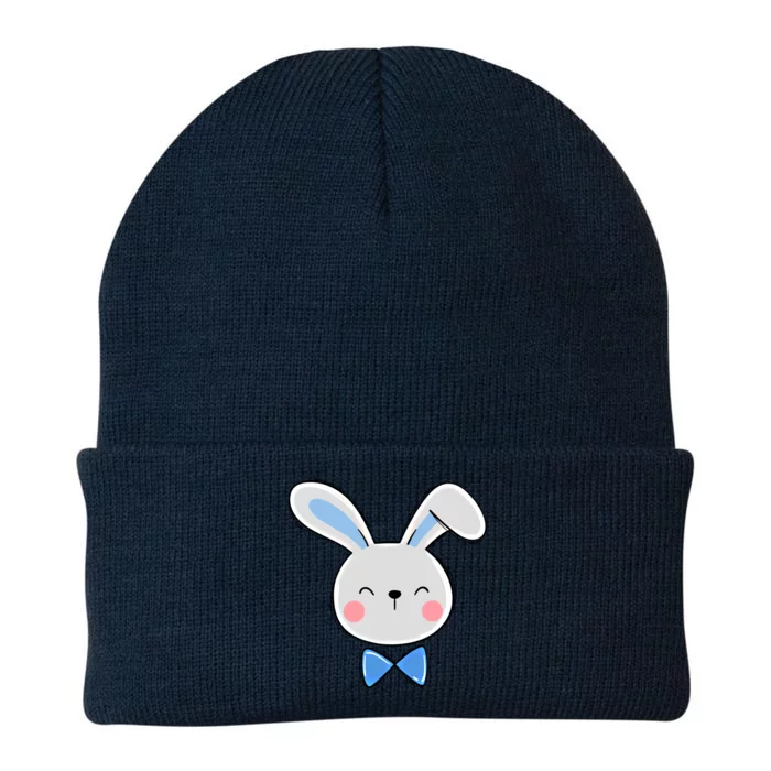 Bunny Face Dad Daddy Papa Easter Bunny Gift Knit Cap Winter Beanie