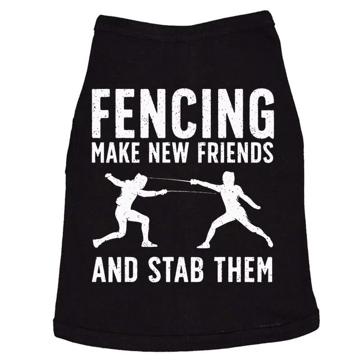 Best Fencing Design Fencing Sport Fencer Doggie Tank