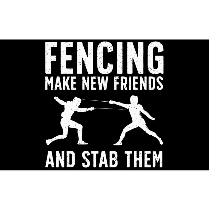 Best Fencing Design Fencing Sport Fencer Bumper Sticker