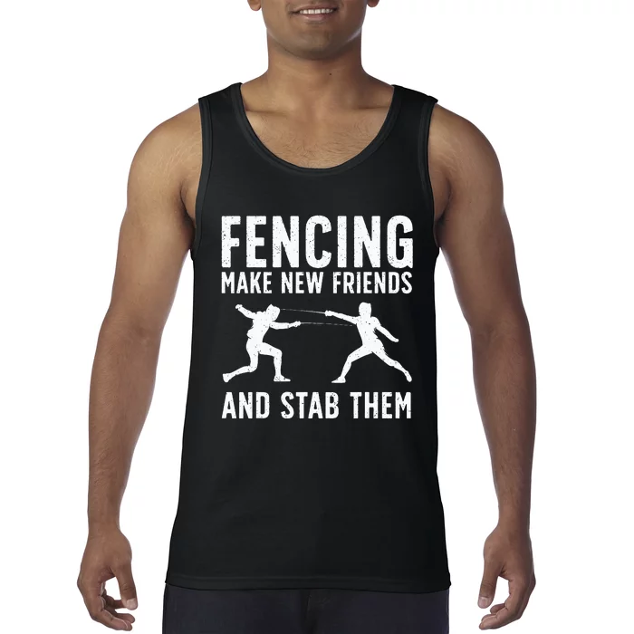 Best Fencing Design Fencing Sport Fencer Tank Top