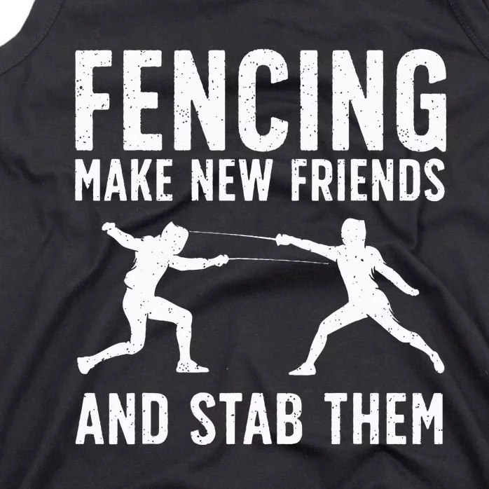 Best Fencing Design Fencing Sport Fencer Tank Top