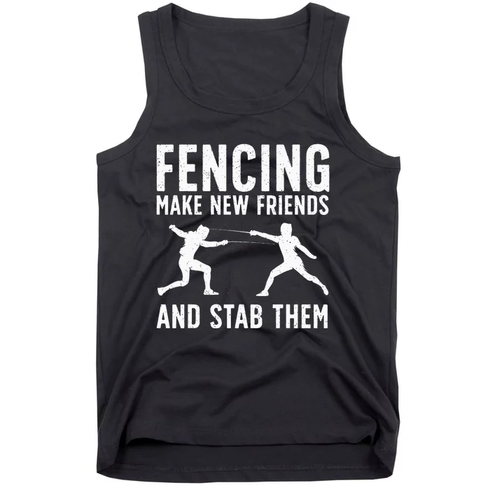 Best Fencing Design Fencing Sport Fencer Tank Top