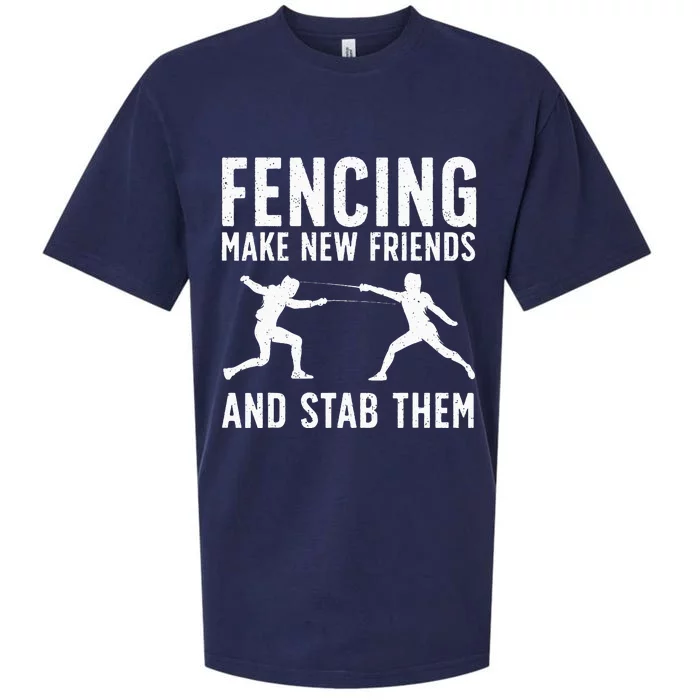 Best Fencing Design Fencing Sport Fencer Sueded Cloud Jersey T-Shirt