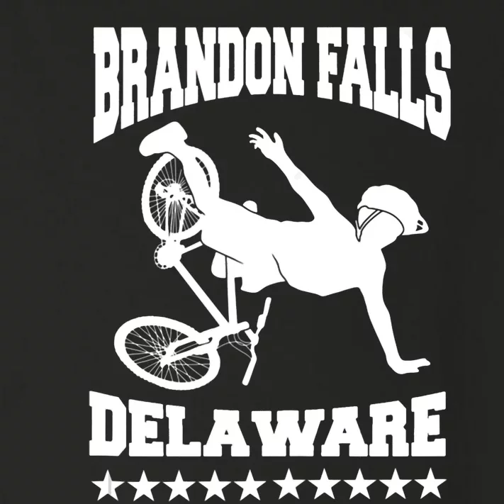 Brandon Falls Delaware Joe Biden Bike Ride Toddler Long Sleeve Shirt