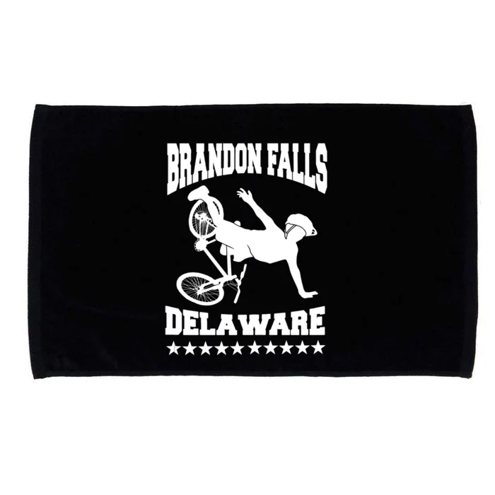 Brandon Falls Delaware Joe Biden Bike Ride Microfiber Hand Towel