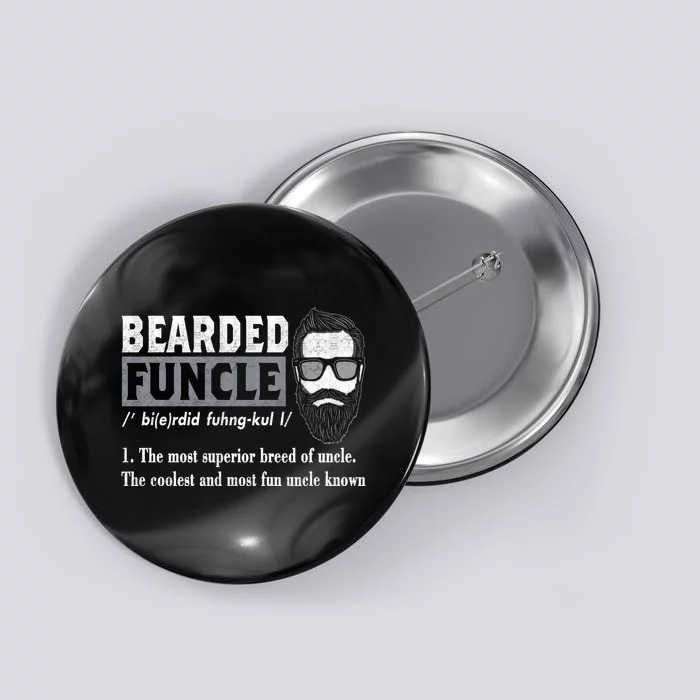 Bearded Funcle Definition Button