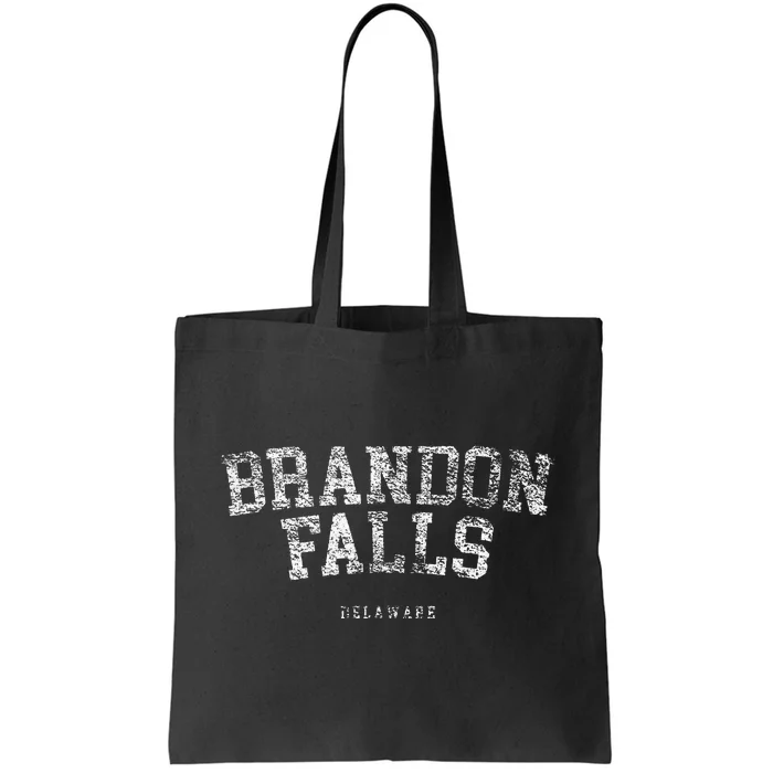 Brandon Falls Delaware Funny Joe Biden Bike Crash Pro Trump Tote Bag