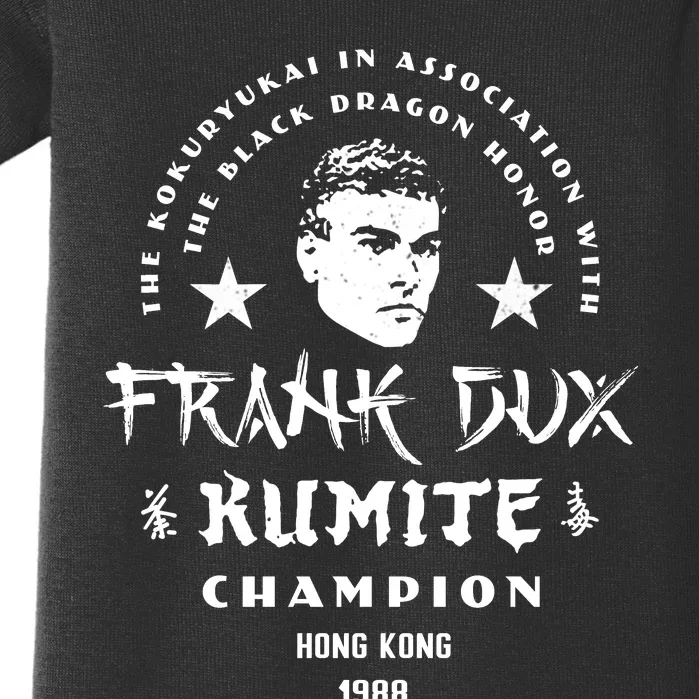 Bloodsport Frank Dux Kumite Champion Baby Bodysuit