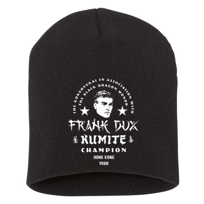 Bloodsport Frank Dux Kumite Champion Short Acrylic Beanie