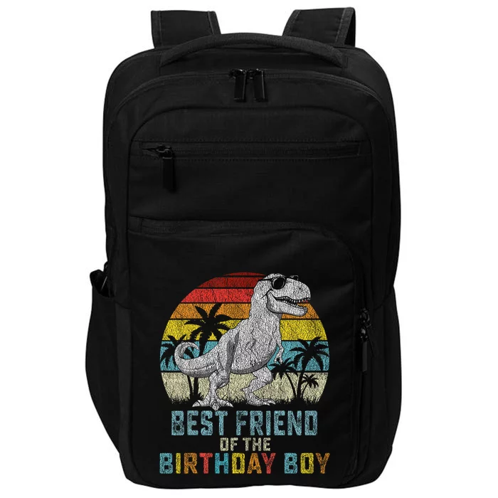 Best Friend Dinosaur Of The Birthday Matching Family Impact Tech Backpack