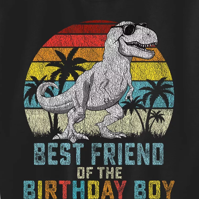 Best Friend Dinosaur Of The Birthday Matching Family Kids Sweatshirt